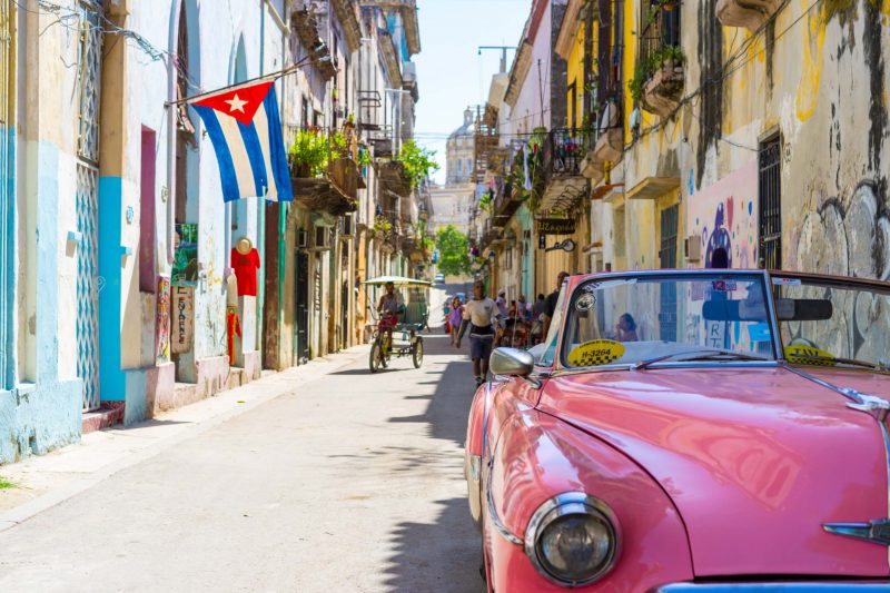 Christian Girl Traveling in Cuba